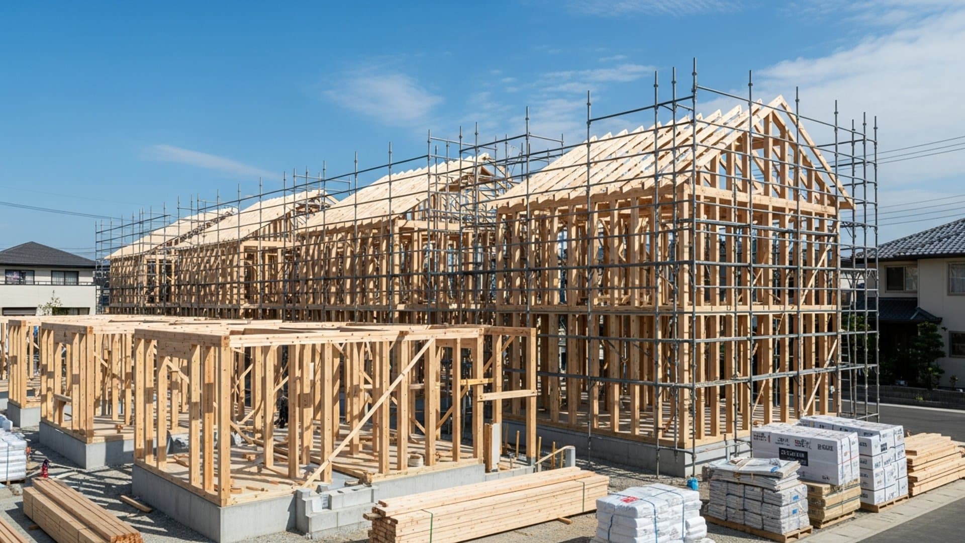 ホームマートが進める新築一戸建ての建売現場イメージ