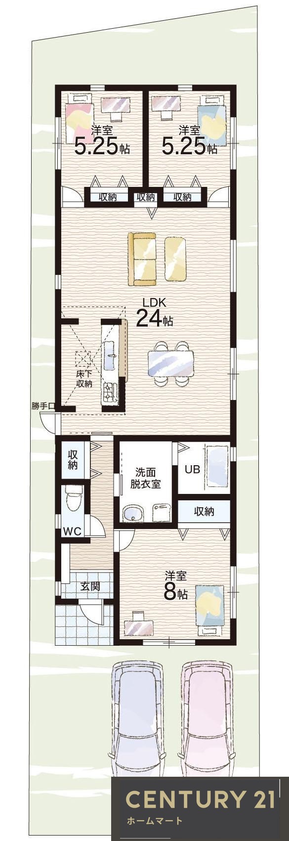 新築戸建 NEW一戸建て押熊町（学研奈良登美ヶ丘駅） 4280万円～4580万円の詳細情報 奈良県奈良市押熊町 写真15 センチュリー21ホームマート