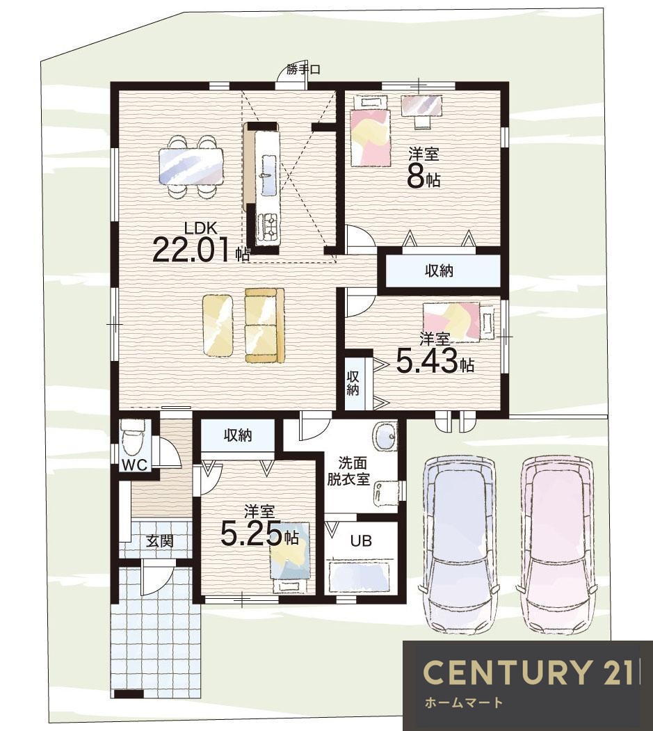 新築戸建 NEW一戸建て押熊町（学研奈良登美ヶ丘駅） 4280万円～4580万円の詳細情報 奈良県奈良市押熊町 写真17 センチュリー21ホームマート