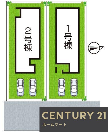 新築戸建 一戸建て右京３（高の原駅） 3750万円・3790万円の詳細情報 奈良県奈良市右京３ 写真13 センチュリー21ホームマート