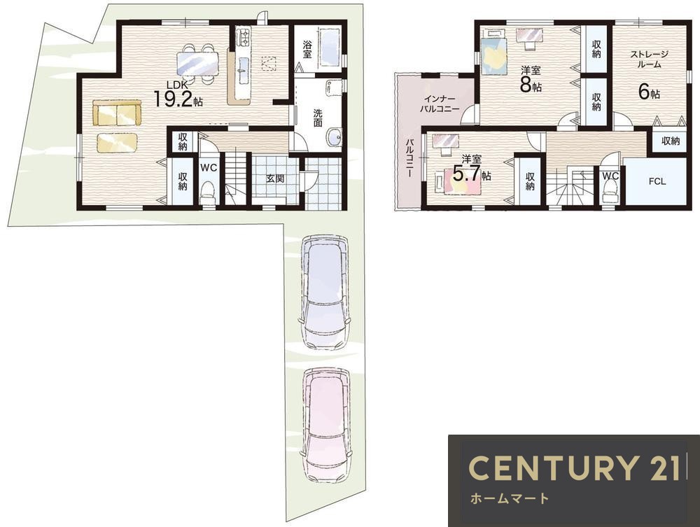 新築戸建 一戸建て深井水池町（深井駅） 4580万円の詳細情報 大阪府堺市中区深井水池町 写真13 センチュリー21ホームマート