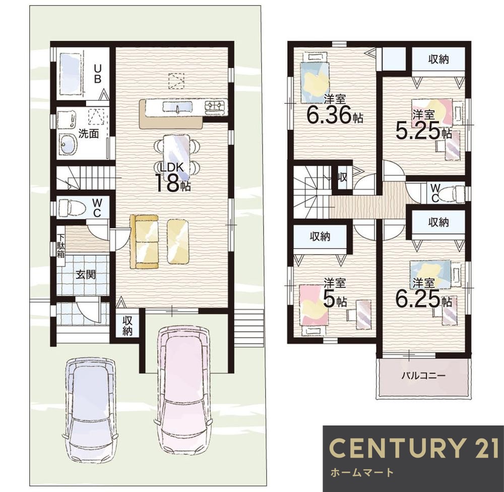 新築戸建 一戸建て大野台５ 3280万円の詳細情報 大阪府大阪狭山市大野台５ 写真11 センチュリー21ホームマート