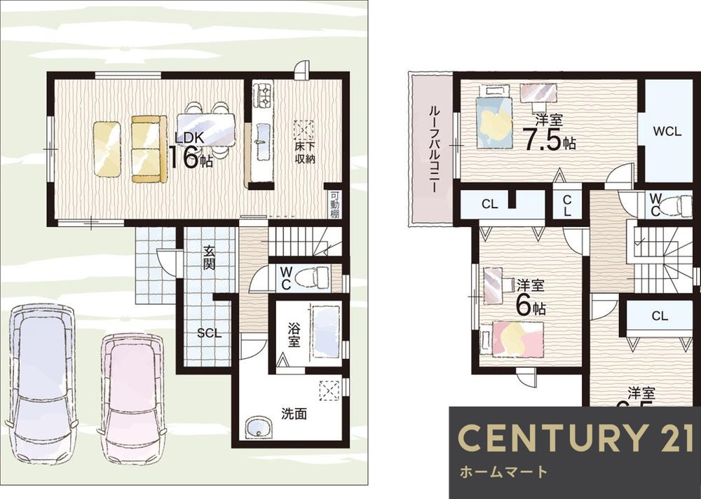 新築戸建 一戸建て長滝（長滝駅） 2780万円・2880万円の詳細情報 大阪府泉佐野市長滝 写真13 センチュリー21ホームマート