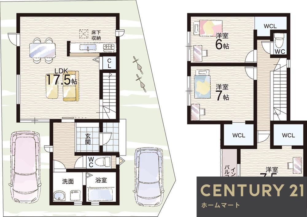 新築戸建 一戸建て長滝（長滝駅） 2780万円・2880万円の詳細情報 大阪府泉佐野市長滝 写真15 センチュリー21ホームマート