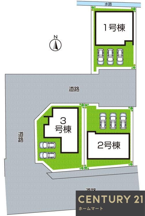 新築戸建 NEW一戸建て北葛城郡上牧町中筋出作 全3邸 一戸建て第3期の詳細情報 奈良県北葛城郡上牧町大字中筋出作 写真19 センチュリー21ホームマート