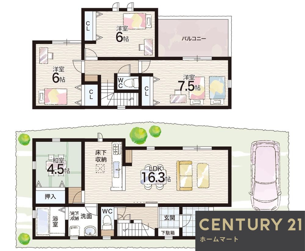 新築戸建 一戸建て堺市中区福田 全１０邸 一戸建て第２期・第３期の詳細情報 大阪府堺市中区福田 写真20 センチュリー21ホームマート