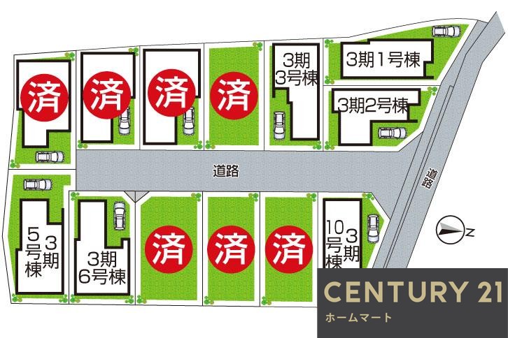 新築戸建 一戸建て堺市中区福田 全１０邸 一戸建て第２期・第３期の詳細情報 大阪府堺市中区福田 写真23 センチュリー21ホームマート