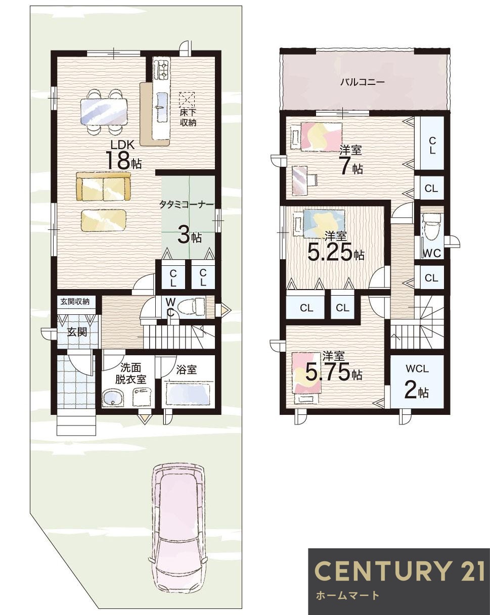 新築戸建 一戸建て堺市西区浜寺石津町西 第１期の詳細情報 大阪府堺市西区浜寺石津町西４ 写真12 センチュリー21ホームマート
