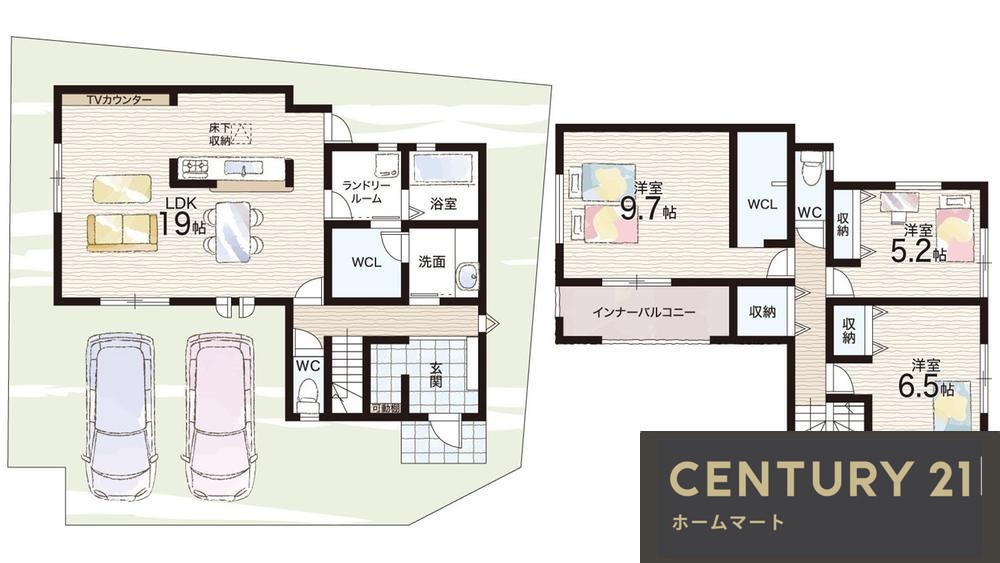 新築戸建 NEW一戸建て大津市堅田 第３期 一戸建て 全４邸の詳細情報 滋賀県大津市堅田１ 写真23 センチュリー21ホームマート