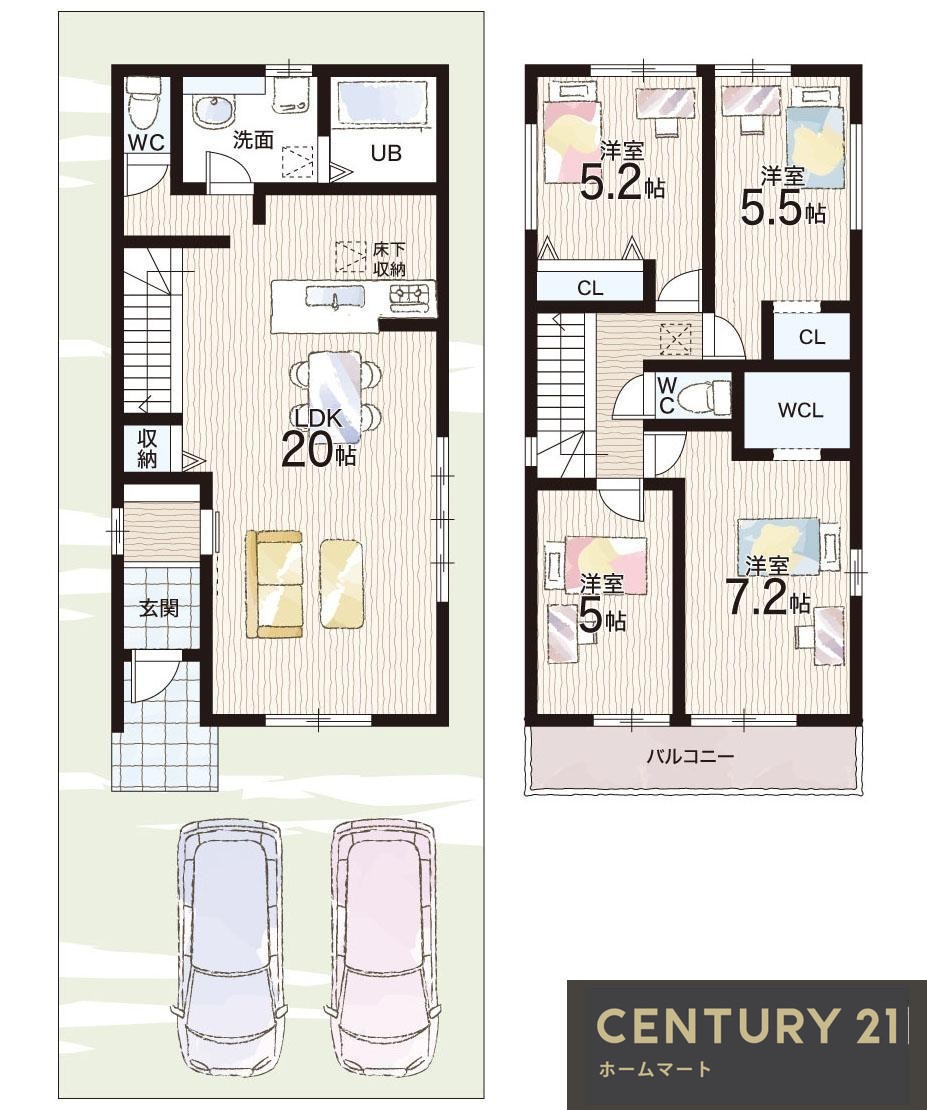 新築戸建 一戸建て南花田町（新金岡駅） 4198万円・4398万円の詳細情報 大阪府堺市北区南花田町 写真13 センチュリー21ホームマート