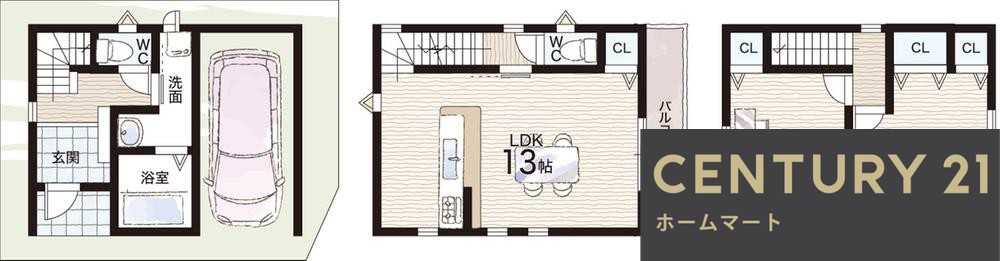 新築戸建 一戸建て豊島北２（石橋阪大前駅） 3790万円の詳細情報 大阪府池田市豊島北２ 写真15 センチュリー21ホームマート