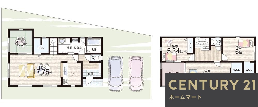 新築戸建 一戸建て道場町日下部（神鉄道場駅） 2980万円～3280万円の詳細情報 兵庫県神戸市北区道場町日下部 写真16 センチュリー21ホームマート