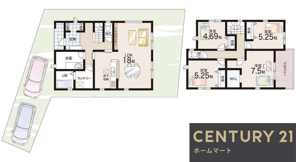 新築戸建 一戸建て道場町日下部（神鉄道場駅） 2980万円～3280万円の詳細情報 兵庫県神戸市北区道場町日下部 写真17 センチュリー21ホームマート