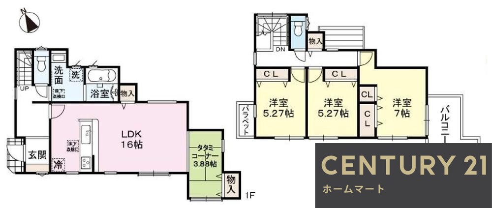 新築戸建 一戸建て柳川町２（総持寺駅） 4480万円の詳細情報 大阪府高槻市柳川町２ 写真19 センチュリー21ホームマート