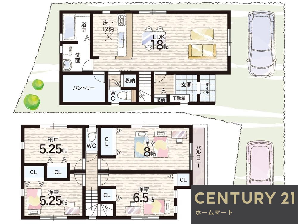 新築戸建 一戸建て南野田（狭山駅） 3690万円～3990万円の詳細情報 大阪府堺市東区南野田 写真13 センチュリー21ホームマート