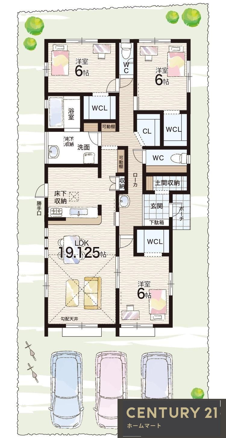 新築戸建 NEW一戸建て男里７（樽井駅） 3790万円・3890万円の詳細情報 大阪府泉南市男里７ 写真17 センチュリー21ホームマート