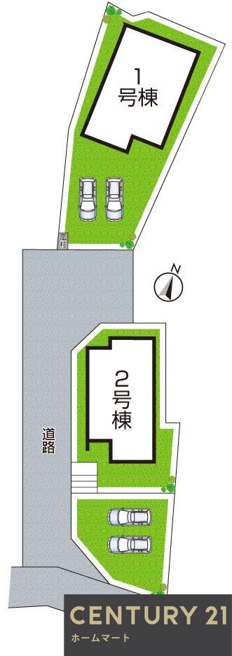 新築戸建 一戸建て中町 2180万円・2480万円の詳細情報 奈良県奈良市中町 写真15 センチュリー21ホームマート