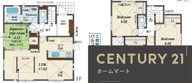 新築戸建 NEW一戸建て香里ケ丘８（光善寺駅） 4490万円の詳細情報 大阪府枚方市香里ケ丘８ 写真9 センチュリー21ホームマート