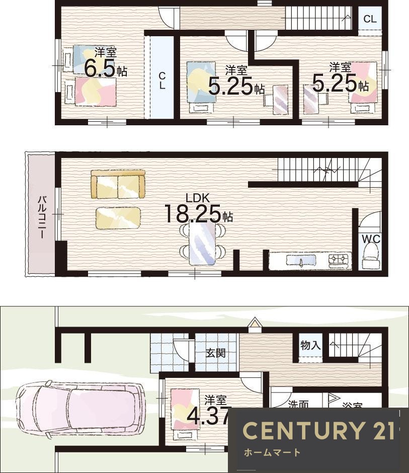 新築戸建 一戸建て石津町３（石津駅） 3298万円の詳細情報 大阪府堺市堺区石津町３ 写真10 センチュリー21ホームマート