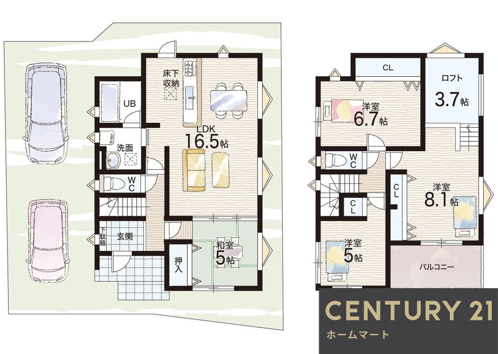 新築戸建 一戸建て岡本４（羽倉崎駅） 2998万円・3198万円の詳細情報 大阪府泉佐野市岡本４ 写真13 センチュリー21ホームマート