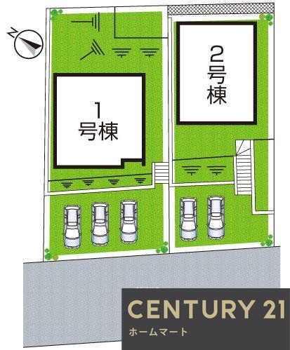 新築戸建 一戸建て緑町２（山の街駅） 3580万円・3780万円の詳細情報 兵庫県神戸市北区緑町２ 写真23 センチュリー21ホームマート