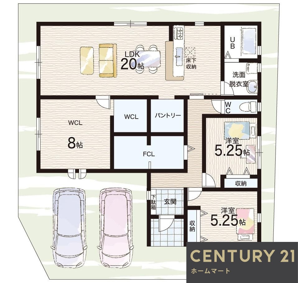 新築戸建 一戸建て大字萱野（箸尾駅） 3180万円・3280万円の詳細情報 奈良県北葛城郡広陵町大字萱野 写真10 センチュリー21ホームマート