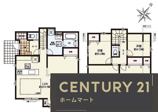 新築戸建 NEW一戸建て南平台２ 6499万円・6599万円の詳細情報 大阪府高槻市南平台２ 写真8 センチュリー21ホームマート