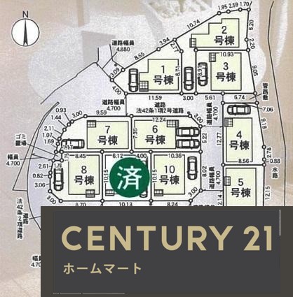 新築戸建 NEW一戸建て釈尊寺町（郡津駅） 3380万円～3780万円の詳細情報 大阪府枚方市釈尊寺町 写真5 センチュリー21ホームマート