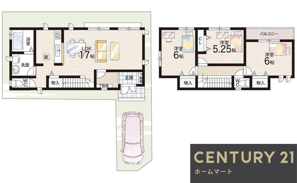 新築戸建 一戸建て阿弥 2990万円の詳細情報 大阪府堺市美原区阿弥 写真14 センチュリー21ホームマート