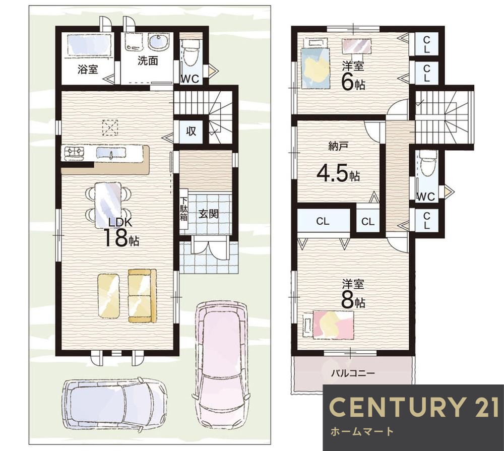 新築戸建 一戸建て安岡寺町２ 3680万円の詳細情報 大阪府高槻市安岡寺町２ 写真12 センチュリー21ホームマート