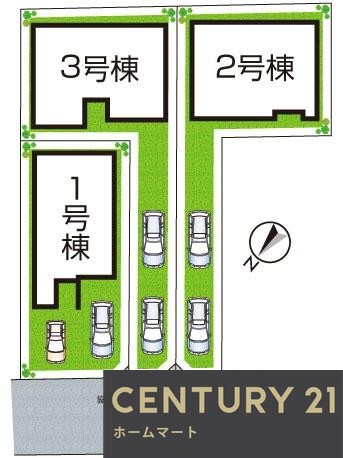 新築戸建 NEW一戸建て浜甲子園１（甲子園駅） 4998万円～5398万円の詳細情報 兵庫県西宮市浜甲子園１ 写真14 センチュリー21ホームマート