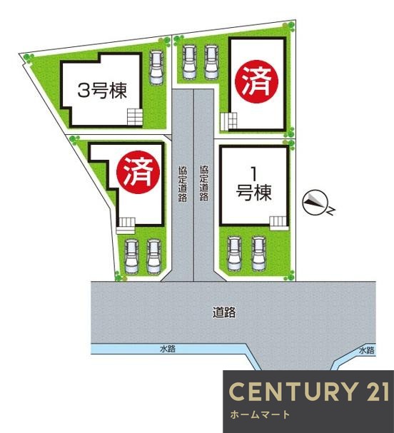 新築戸建 NEW一戸建て食満７（塚口駅） 4280万円・4680万円の詳細情報 兵庫県尼崎市食満７ 写真14 センチュリー21ホームマート