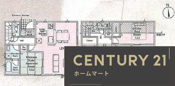新築戸建 NEW一戸建て枚方市招提南町 全3邸 一戸建て 第5期の詳細情報 大阪府枚方市招提南町１ 写真22 センチュリー21ホームマート
