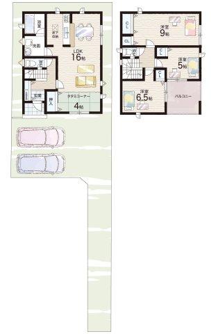 新築戸建 一戸建て亀岡市千代川町小林 一戸建て 全４邸第３期の詳細情報 京都府亀岡市千代川町小林植田 写真20 センチュリー21ホームマート