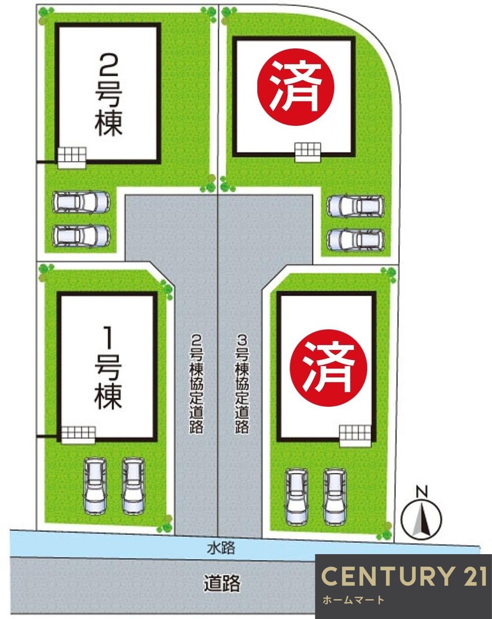 新築戸建 一戸建て亀岡市千代川町小林 一戸建て 全４邸第３期の詳細情報 京都府亀岡市千代川町小林植田 写真22 センチュリー21ホームマート