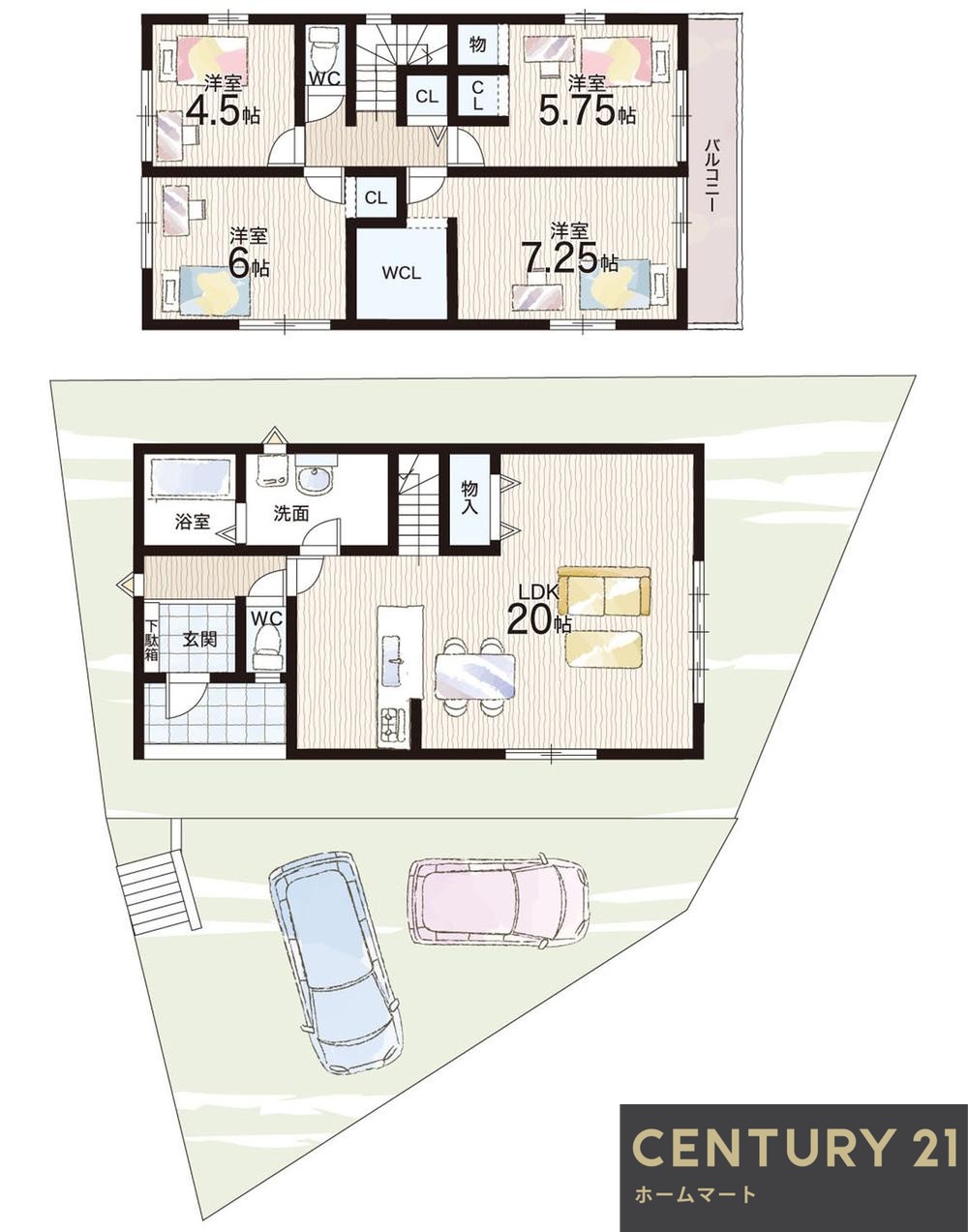 新築戸建 一戸建て八幡石不動（石清水八幡宮駅） 3698万円・3798万円の詳細情報 京都府八幡市八幡石不動 写真12 センチュリー21ホームマート