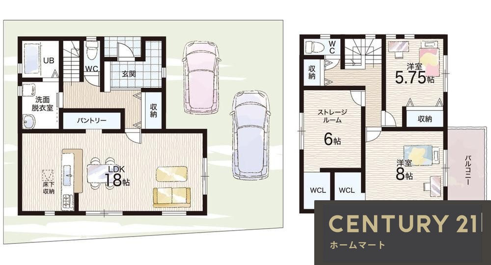 新築戸建 NEW一戸建て岸城町（蛸地蔵駅） 3880万円～4080万円の詳細情報 大阪府岸和田市岸城町 写真12 センチュリー21ホームマート