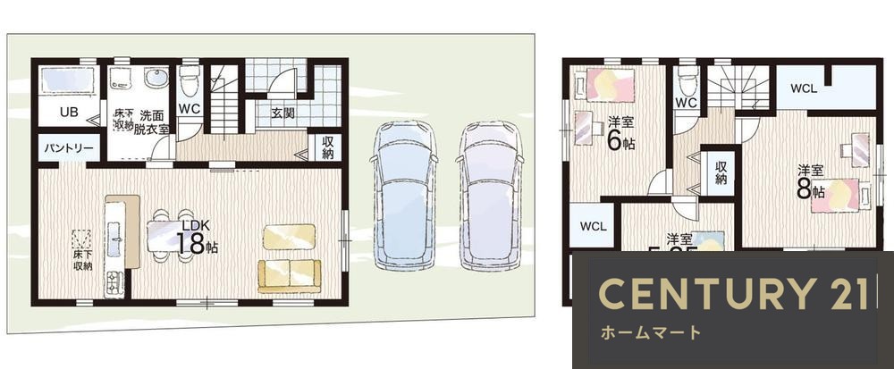 新築戸建 NEW一戸建て岸城町（蛸地蔵駅） 3880万円～4080万円の詳細情報 大阪府岸和田市岸城町 写真13 センチュリー21ホームマート