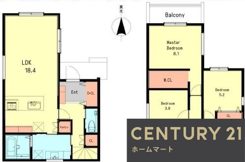 新築戸建 NEW一戸建て大西町３（立花駅） 5380万円の詳細情報 兵庫県尼崎市大西町３ 写真15 センチュリー21ホームマート