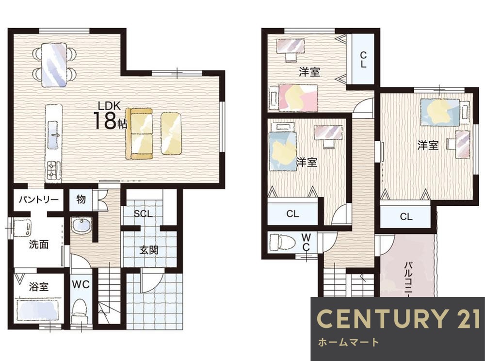 新築戸建 一戸建て楠風台１（川西駅） 2480万円の詳細情報 大阪府富田林市楠風台１ 写真12 センチュリー21ホームマート