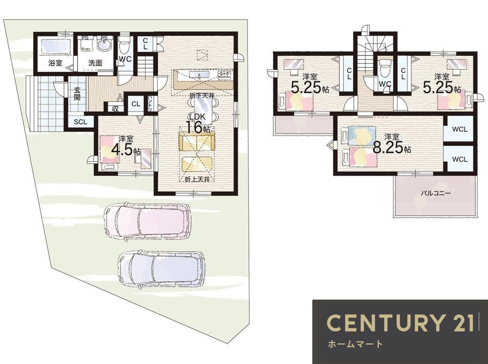新築戸建 NEW一戸建て田辺１（大阪教育大前駅） 3090万円～3390万円の詳細情報 大阪府柏原市田辺１ 写真15 センチュリー21ホームマート