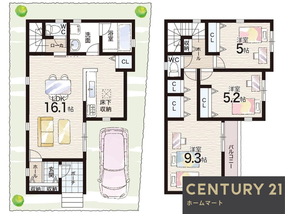 新築戸建 一戸建て須山町 2780万円の詳細情報 大阪府枚方市須山町 写真5 センチュリー21ホームマート