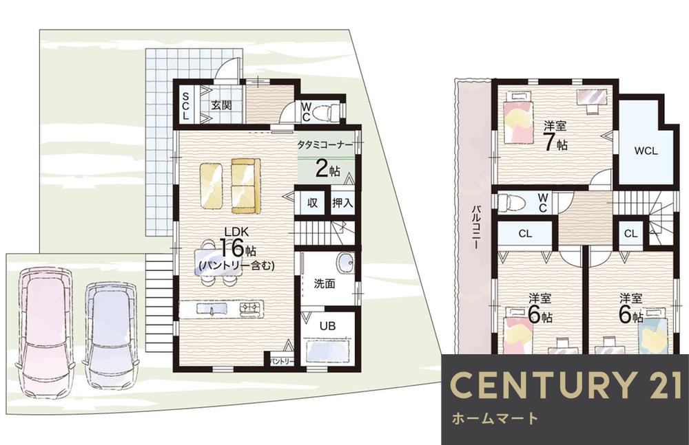 新築戸建 一戸建て平尾 2680万円の詳細情報 大阪府堺市美原区平尾 写真13 センチュリー21ホームマート