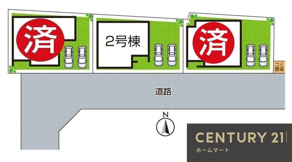 新築戸建 一戸建て杏町 3180万円の詳細情報 奈良県奈良市杏町 写真14 センチュリー21ホームマート