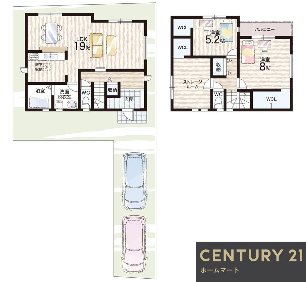 新築戸建 NEW一戸建て松原市天美西 全５邸 一戸建て第２期の詳細情報 大阪府松原市天美西５ 写真21 センチュリー21ホームマート