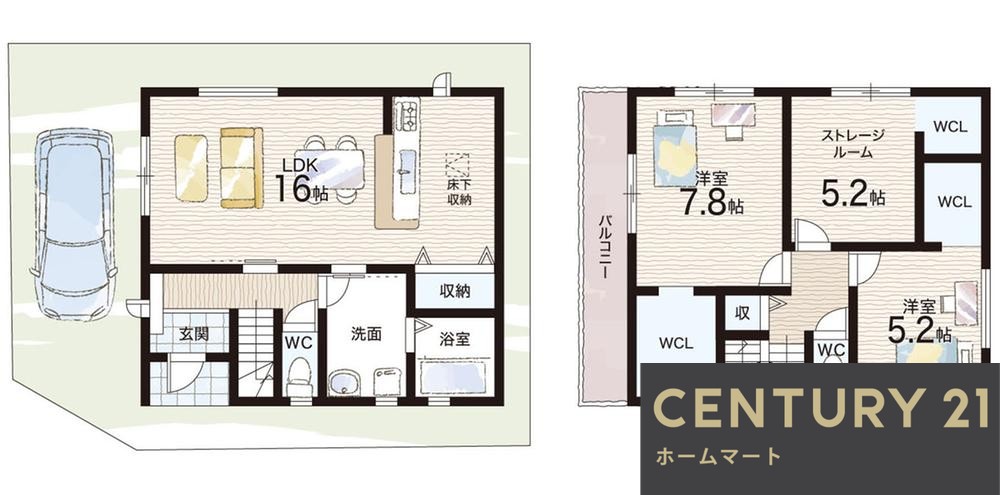新築戸建 一戸建て池上町４（信太山駅） 2980万円の詳細情報 大阪府和泉市池上町４ 写真11 センチュリー21ホームマート