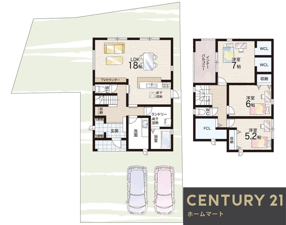 新築戸建 一戸建て大和２ 3980万円の詳細情報 大阪府高槻市大和２ 写真9 センチュリー21ホームマート