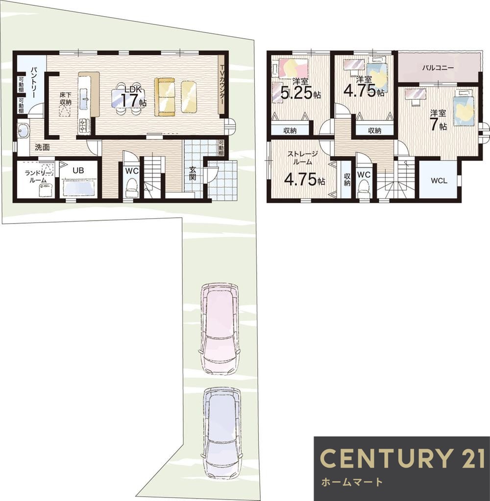 新築戸建 一戸建て富田林市錦織北 全７邸 一戸建て第２期の詳細情報 大阪府富田林市錦織北２ 写真10 センチュリー21ホームマート