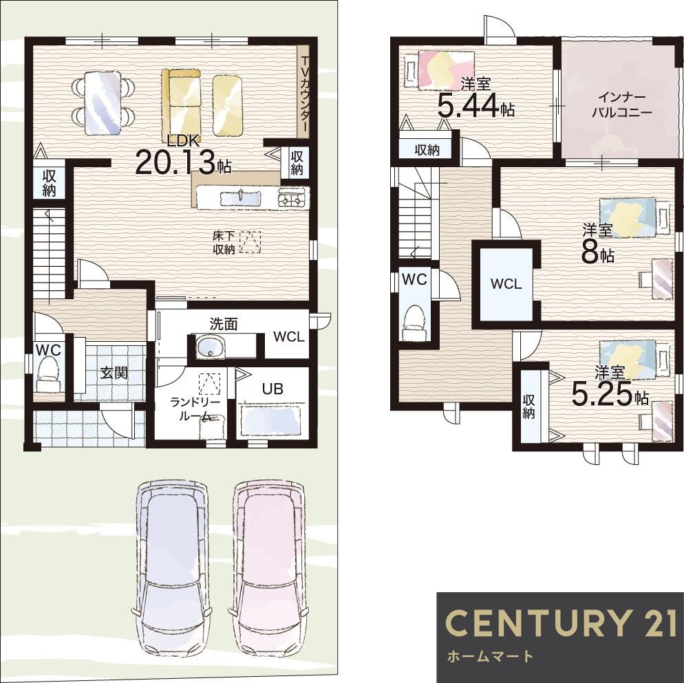 新築戸建 一戸建て富田林市錦織北 全７邸 一戸建て第２期の詳細情報 大阪府富田林市錦織北２ 写真14 センチュリー21ホームマート