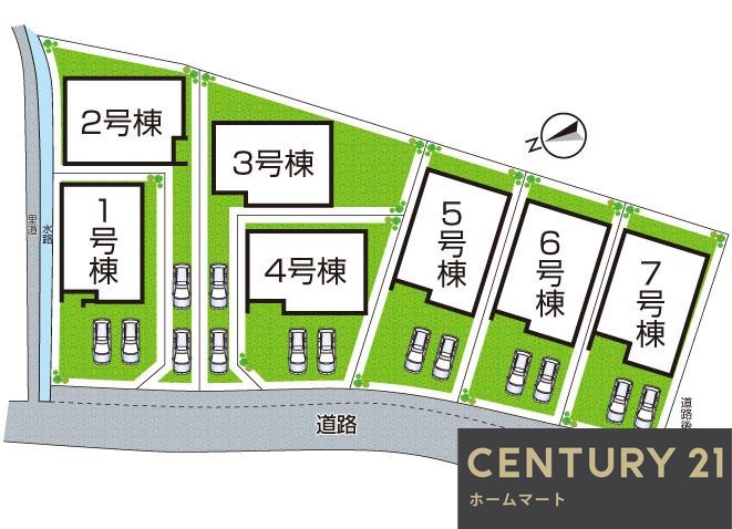 新築戸建 一戸建て富田林市錦織北 全７邸 一戸建て第２期の詳細情報 大阪府富田林市錦織北２ 写真6 センチュリー21ホームマート
